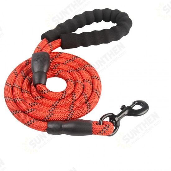 150CM Nylon Reflective Dog Collars Leash Dog Traction Rope Outdoor Pet Supplies