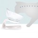 15° Tilt Angle Cat Food Bowl Raised Transparent Protect Cat's Spine Anti Vomiting Cat Dish Removable Easy Cleaning Pet Supplies