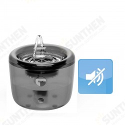 1.6L Pet Water Fountain Intelligent Automatic Cycle USB Pet Water Dispenser With Cotton Filter Constant Temperature Pet Drinking Fountain 1.6L Pet Water Fountain Intelligent Automatic Cycle USB Pet Water Dispenser With Cotton Filter Constant Temperature Pet Drinking Fountain