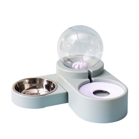 1.8L Automatic Water/Food Pet Dog Cat Puppy Dispenser Feeder Bowl Bottle