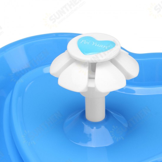 2L Pet Bowl Dog PET Drinking Water Fountain Bowl Drink Dish