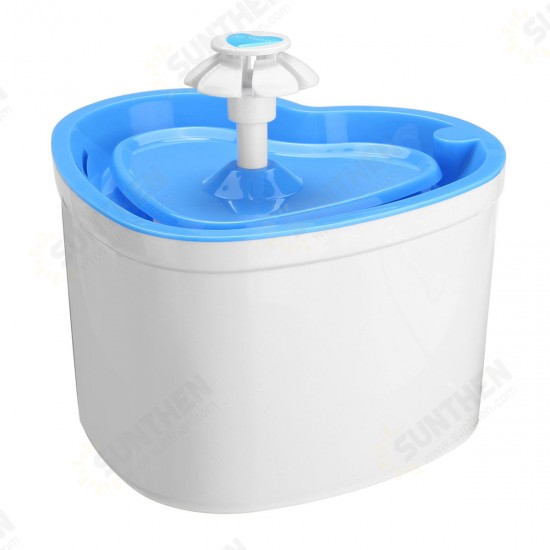 2L Pet Bowl Dog PET Drinking Water Fountain Bowl Drink Dish