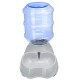 3.8L Automatic Dog Cat Water/Food Feeder Gravity Pet Water Dispensers Food Bowl