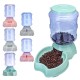 3.8L Automatic Dog Cat Water/Food Feeder Gravity Pet Water Dispensers Food Bowl