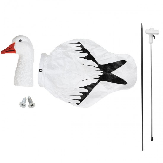 3D Snow Goose Hunting Decoy Windsock Hunting Garden Yard Hunting Supplies