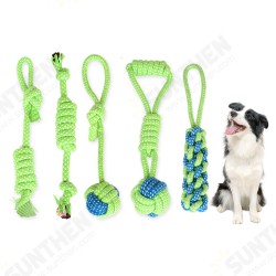 7/9 Pcs Dog Teeth Rope Strong Tooth Cleaning Chew Pet Toys Kit 7/9 Pcs Dog Teeth Rope Strong Tooth Cleaning Chew Pet Toys Kit