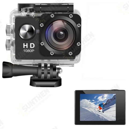 2 Inches 4K HD 1080P Screen 300,000Pixels Sport Camera Underwater 30m Action DVR Camcorder Waterproof Hunting Camera