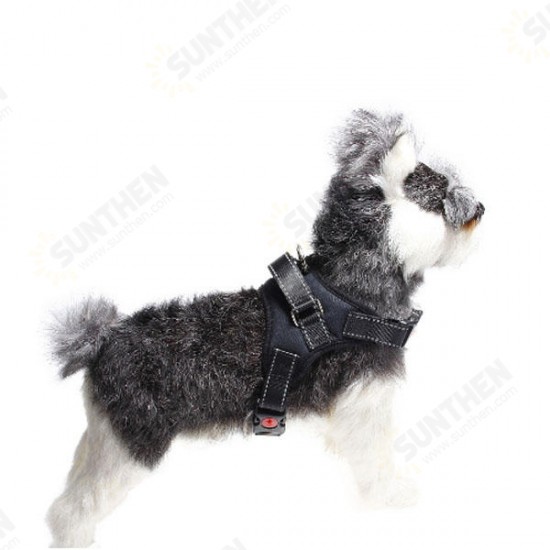 Adjustable Hunting Dog Tactical Vest Nylon Waterproof Pet Puppy Harness Collar Training Traction Rope