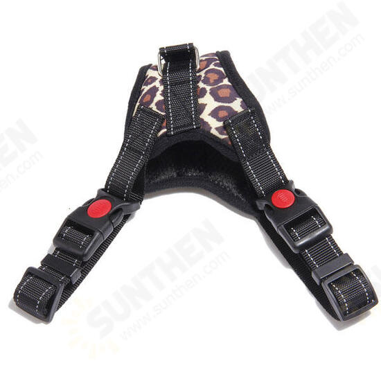 Adjustable Hunting Dog Tactical Vest Nylon Waterproof Pet Puppy Harness Collar Training Traction Rope