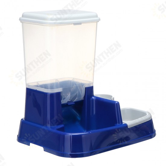 Automatic Pet Feeder Water Food Dispenser Dog Cat Drinking Feeding Bowls