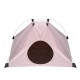 Berber Fleece Folding Pet Tent Washable Puppy Cat Play Teepee Mat Dog Cat Sleeping Pad