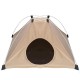 Berber Fleece Folding Pet Tent Washable Puppy Cat Play Teepee Mat Dog Cat Sleeping Pad