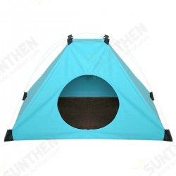Berber Fleece Folding Pet Tent Washable Puppy Cat Play Teepee Mat Dog Cat Sleeping Pad