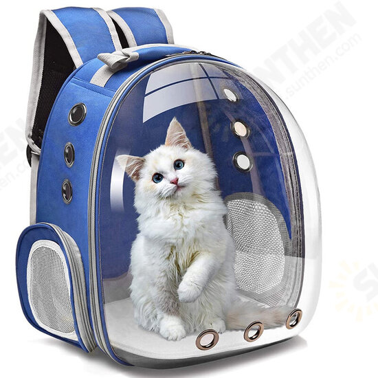 Cat Carrier Bag Outdoor Pet Shoulder bag Carriers Backpack Breathable Portable Travel Transparent Bag For Small Dogs Cats