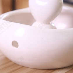 Cat Ear Design 2500ml Porcelain Automatic Circulating Water Dispenser Pet Bowl Water Cute Fountain Pet Drinking Supplies With Noise Reduction Pum Cat Ear Design 2500ml Porcelain Automatic Circulating Water Dispenser Pet Bowl Water Cute Fountain Pet Drinking Supplies With Noise Reduction Pum