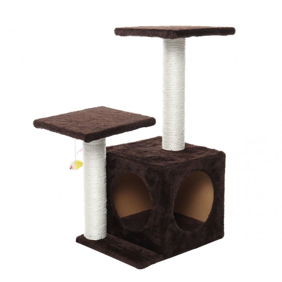 Cat Tree Toy Cat Climbing Tower Multi-layer Cat Scratchier Post House Pet Supplies