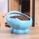 Cats Feeding Pet Bowl Food Ceramic Bowl Puppy Dogs Snack Water Feeder
