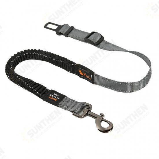 74-142cm Adjustable Pet Leashes Dog Car Seat Belt Traction Rope Walking Leading Collar