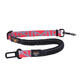 74-142cm Adjustable Pet Leashes Dog Car Seat Belt Traction Rope Walking Leading Collar