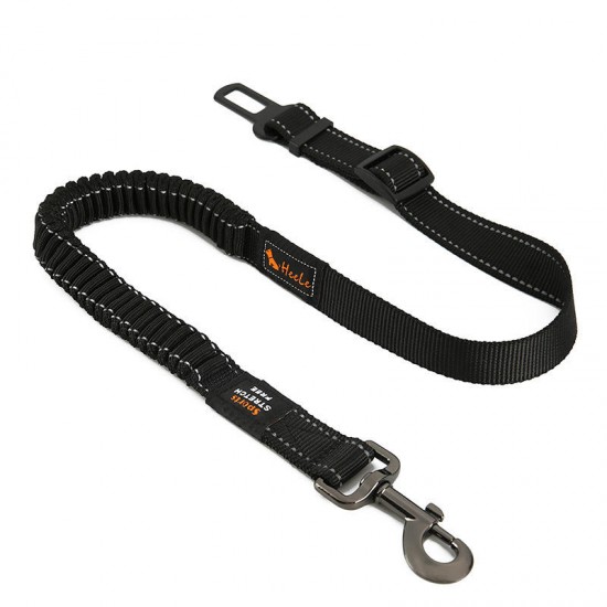 74-142cm Adjustable Pet Leashes Dog Car Seat Belt Traction Rope Walking Leading Collar
