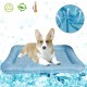 Dog Cooling Mat Summer Breathable Ice Silk Pet Cat Mattress Pet Sleeping Mat
