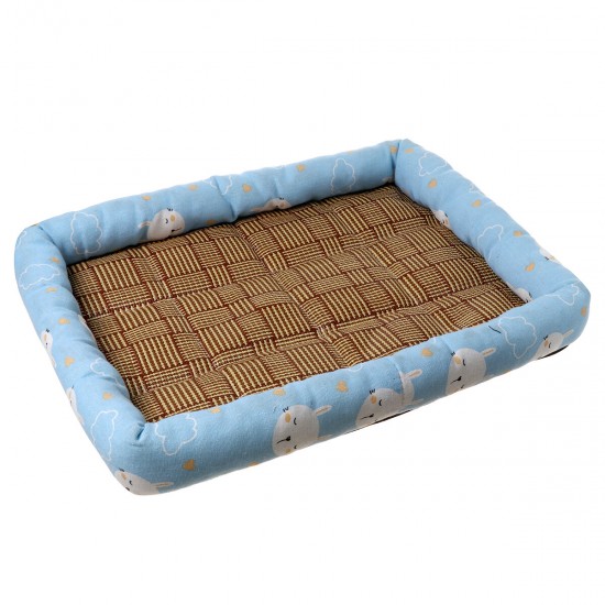 Dog Cooling Mat Washable Cotton Waterproof Pet Puppy Pee Pads Breathable Folding Cat Pad