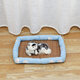 Dog Cooling Mat Washable Cotton Waterproof Pet Puppy Pee Pads Breathable Folding Cat Pad