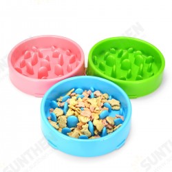 Dog Feeder Slow Eating Pet Bowl Non-Toxic Preventing Choking Healthy Design Bowl Cat Dog Supplies Dog Feeder Slow Eating Pet Bowl Non-Toxic Preventing Choking Healthy Design Bowl Cat Dog Supplies