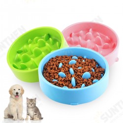 Dog Feeder Slow Eating Pet Bowl Non-Toxic Preventing Choking Healthy Design Bowl Cat Dog Supplies Dog Feeder Slow Eating Pet Bowl Non-Toxic Preventing Choking Healthy Design Bowl Cat Dog Supplies