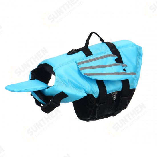 Dog Life Jacket Pet Safety Life Vests Buoyancy Aid Float Reflective Swimming Safety Dog Vest