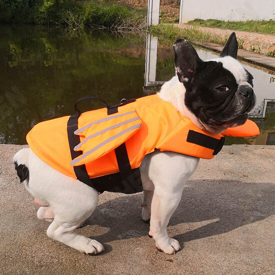 Dog Life Jacket Pet Safety Life Vests Buoyancy Aid Float Reflective Swimming Safety Dog Vest