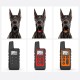 Dog Training Collar 500M Remote Control USB Rechargeable Waterproof Shock Electric Collar Anti Barking Device