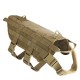 Dog Vest Training Tactical Army Dog Tape Military Dog Clothes Load Bearing Harness Outdoor Training Leash