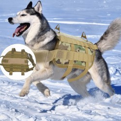Dog Vest Training Tactical Army Dog Tape Military Dog Clothes Load Bearing Harness Outdoor Training Leash Dog Vest Training Tactical Army Dog Tape Military Dog Clothes Load Bearing Harness Outdoor Training Leash