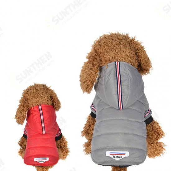 Dog Warm Clothes Winter Vest Waterproof Thick Padded Pet Jacket Hunting Dog Supplies