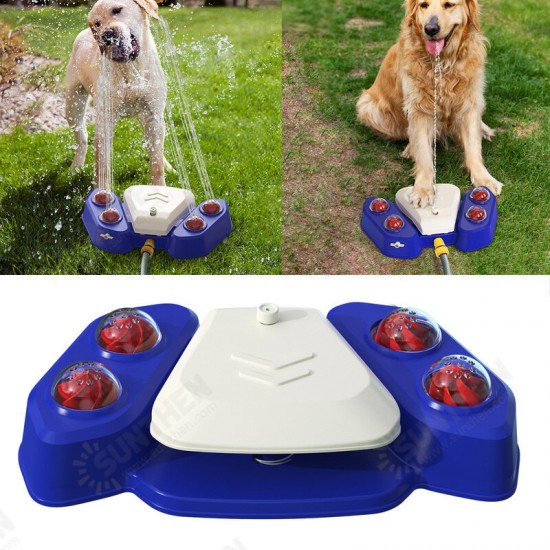 Dog Water Fountain Pet Water Drinking Sprinkler Funny Dog Toys Hunting Dog Supplies