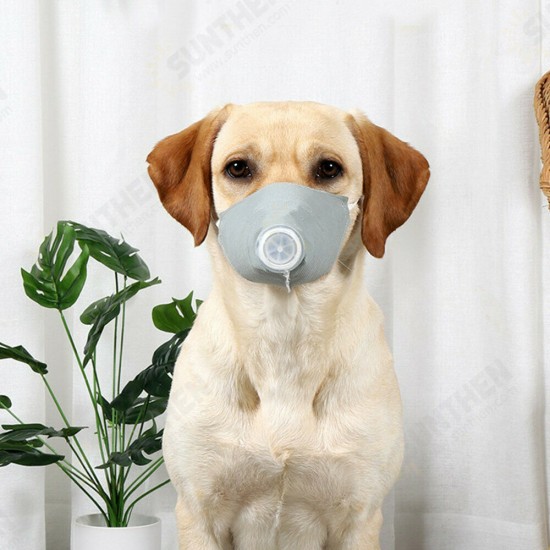 Epidemic Supplies Dog Dustproof Haze Mask Epidemic Mask Protective Dog Mouth Cover Pet Dog Mask S/M/L