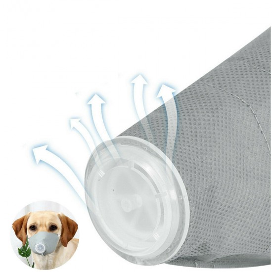 Epidemic Supplies Dog Dustproof Haze Mask Epidemic Mask Protective Dog Mouth Cover Pet Dog Mask S/M/L