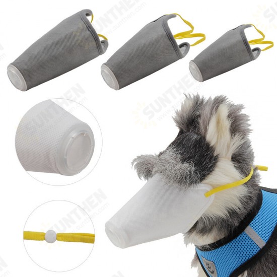 Epidemic Supplies Dog Dustproof Haze Mask Epidemic Mask Protective Dog Mouth Cover Pet Dog Mask S/M/L Epidemic Supplies Dog Dustproof Haze Mask Epidemic Mask Protective Dog Mouth Cover Pet Dog Mask S/M/L