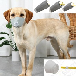 Epidemic Supplies Dog Dustproof Haze Mask Epidemic Mask Protective Dog Mouth Cover Pet Dog Mask S/M/L