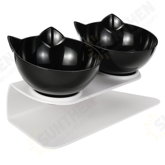 Double Dog Cat Bowls Food Water Station Automatic Pet Feeder Water Dispenser Double Dog Cat Bowls Food Water Station Automatic Pet Feeder Water Dispenser
