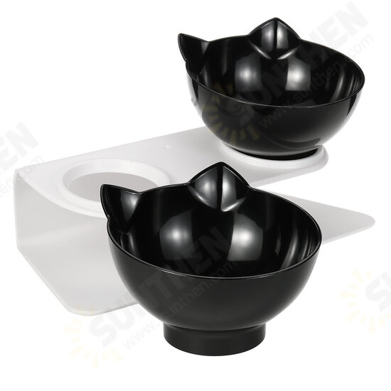 Double Dog Cat Bowls Food Water Station Automatic Pet Feeder Water Dispenser Double Dog Cat Bowls Food Water Station Automatic Pet Feeder Water Dispenser