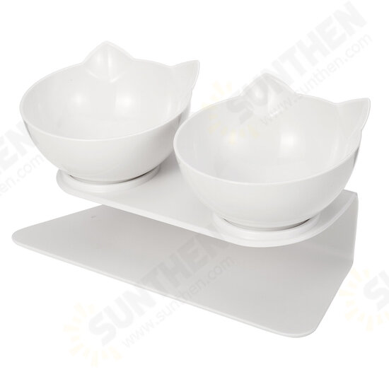 Double Dog Cat Bowls Food Water Station Automatic Pet Feeder Water Dispenser Double Dog Cat Bowls Food Water Station Automatic Pet Feeder Water Dispenser