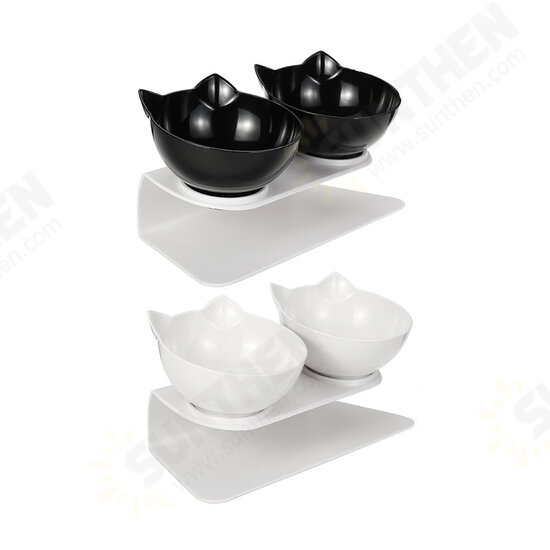 Double Dog Cat Bowls Food Water Station Automatic Pet Feeder Water Dispenser Double Dog Cat Bowls Food Water Station Automatic Pet Feeder Water Dispenser