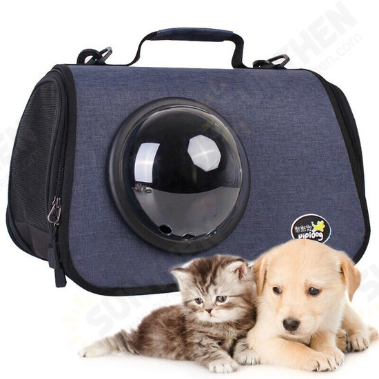 EVA Cat Go-out Bags Portable PU Breathable Dog Carrier Bag Outdoor Pet Cat Space Capsule