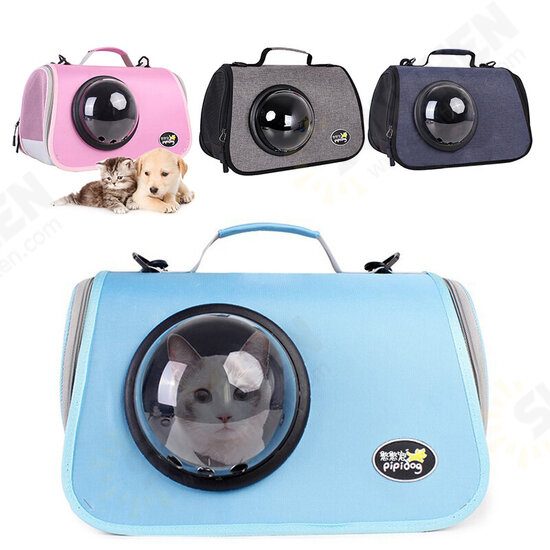 EVA Cat Go-out Bags Portable PU Breathable Dog Carrier Bag Outdoor Pet Cat Space Capsule