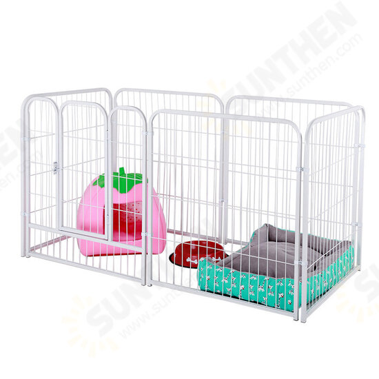 Foldable Pet Dog Playpen Tent Crate Room Puppy Exercise Cat Cage Waterproof Outdoor Single Door Mesh Shade Cover Nest Kennel