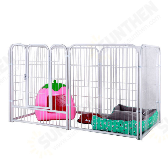 Foldable Pet Dog Playpen Tent Crate Room Puppy Exercise Cat Cage Waterproof Outdoor Single Door Mesh Shade Cover Nest Kennel