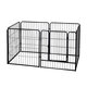 Foldable Pet Dog Playpen Tent Crate Room Puppy Exercise Cat Cage Waterproof Outdoor Single Door Mesh Shade Cover Nest Kennel