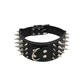 Four Rows of Black Nail Anti-bite Tactical Collar Large Pet Dog Chain Hunting Dog Supplies